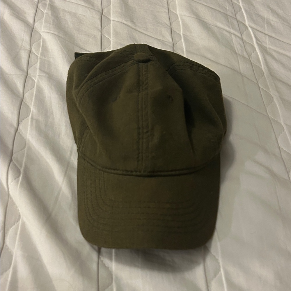 Classic Olive Green Men's Cap
